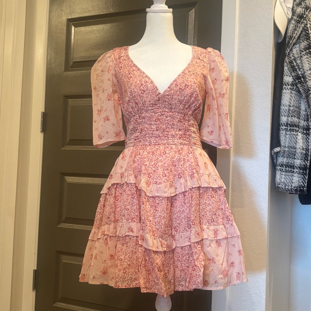 NWT American Eagle Pink Floral Mini Dress
